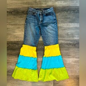 Ralph Lauren Premium Jeans Ruffled Legs